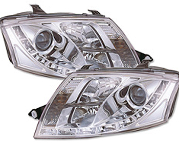 Auto Warranty Racing on Fk Auto Daylight Design Chrome Headlights W O Motor Audi Tt Mk1 99 06