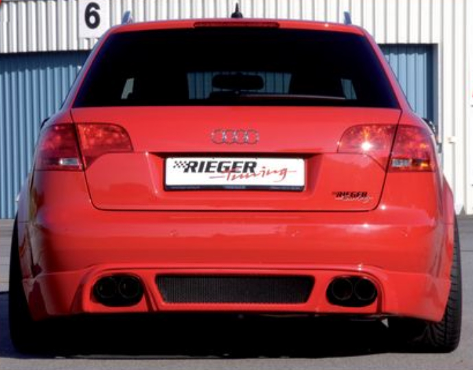 Rieger Rear Apron Audi A4 B7