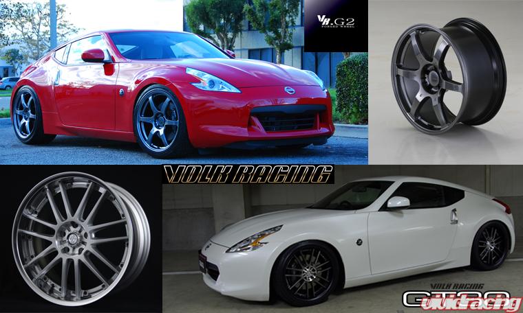 The new 370Z is coming and Volk has wasted no time in upgrading the stance