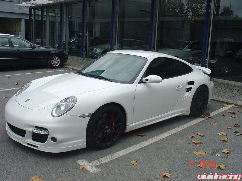 DSC03835a White 997 Turbo Equipped with HRE Bilstein and TechArt