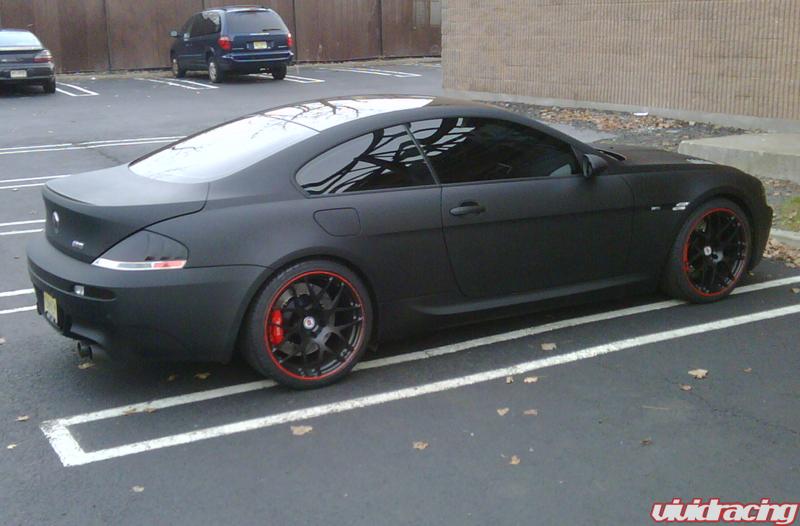 IMG00135 20081206 1514a Flat Black BMW M6 with HRE M40 and Brembo