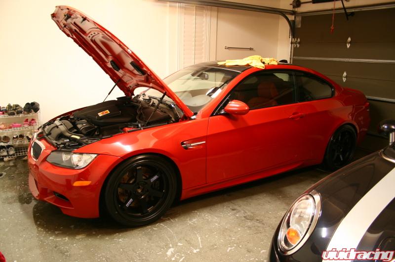 IMG 8474 Red Black Combo on this E92 BMW M3 Equals HOT