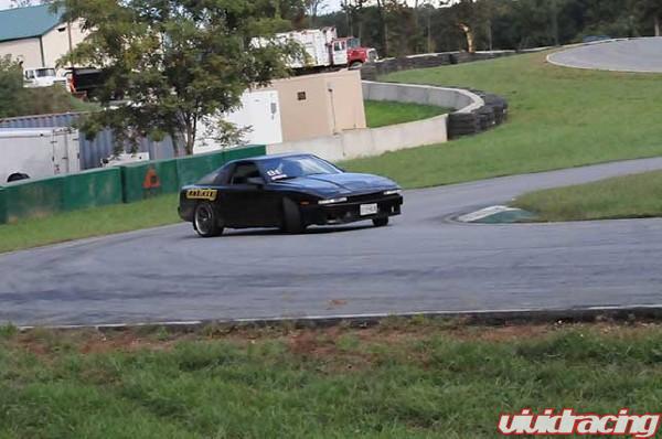  maniac from Maryland repping Vivid Racing on his Toyota Supra MKIII