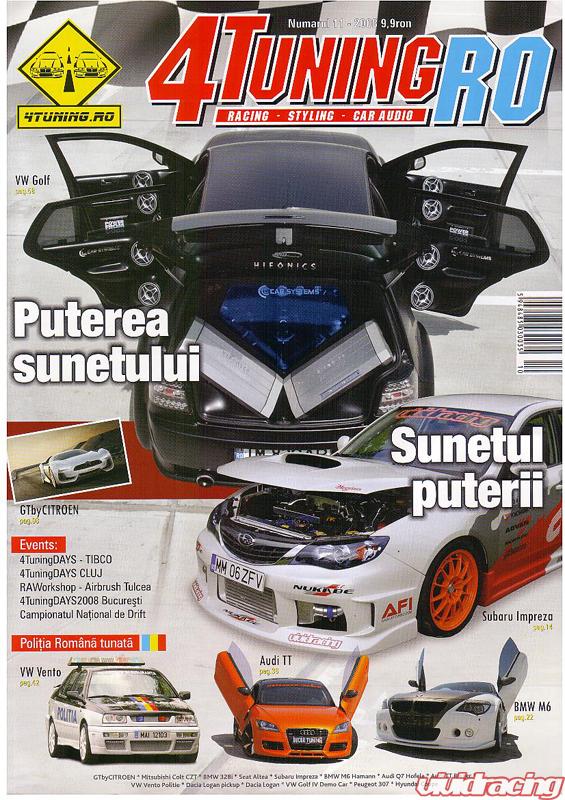 VR 2008 WRX Featured in Romanian Performance Magazine