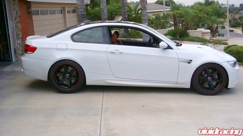 White E92 BMW M3 w Volks and Lowered on HRs 6speedonlinecom Forums