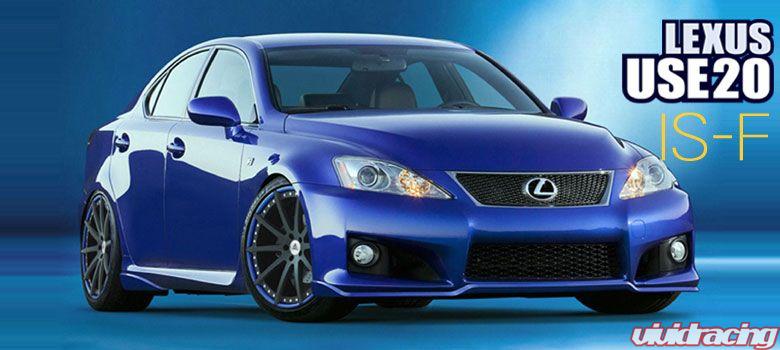  of a Lexus ISF on AutoCouture Black Label Tempest wheels 