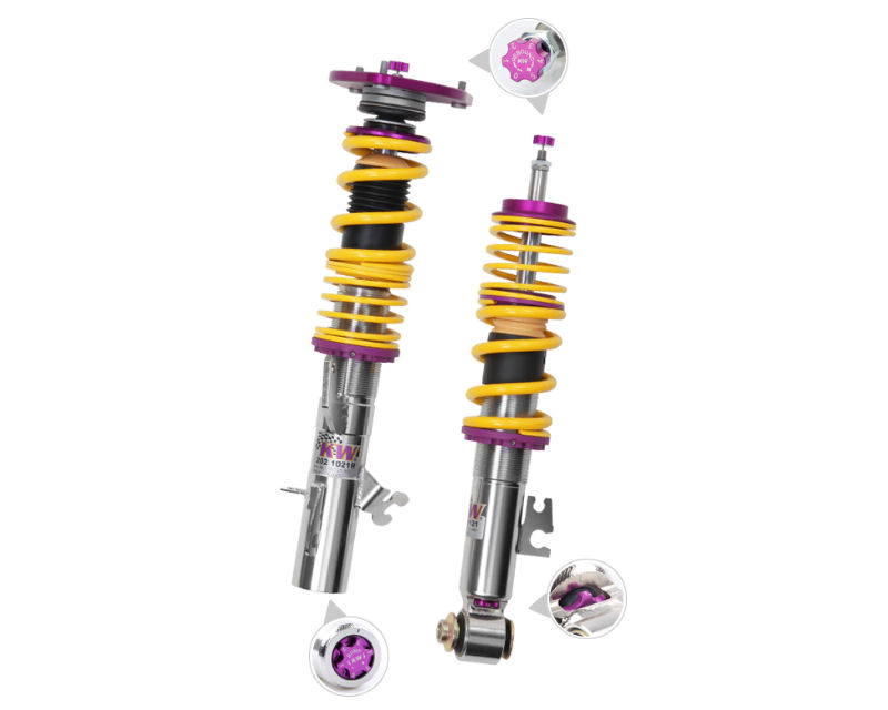 KW Clubsport Kit 2 Way Coilovers with Top Mounts Mini Cooper F56 with Dynamic Damper Control 14-15 - 352208AH
