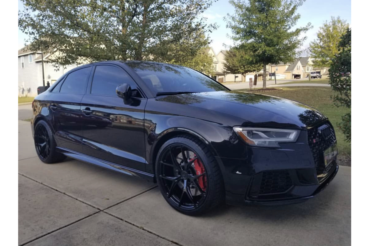 rs3　 2023 Audi RS3 • KZ10 • Gloss Black • Available 17