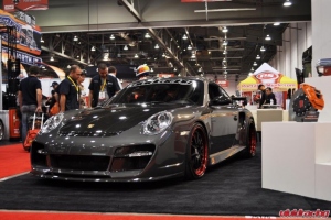 Vivid Racing 997 Turbo at SEMA via Justin from Tikore