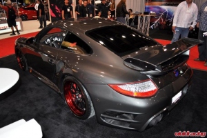 Vivid Racing 997 Turbo at SEMA via Justin from Tikore