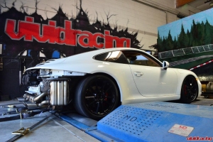 Porsche 991 Carrera X Pipe Exhaust Test by Agency Power