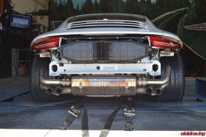 Agency Power High Flow Headers and 2nd Muffler Bypass Pipes Porsche 991 Carrera