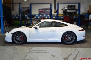Porsche 991 Carrera Powdercoat Stock Wheels Gunmetal Photoshop