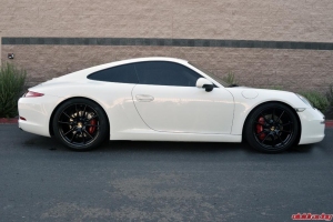 Porsche 991 Carrera S with H&R Springs and H&R 7mm Front 14mm Rear Spacers