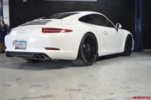 Porsche 991 Carrera S with H&R Springs and H&R 7mm Front 14mm Rear Spacers