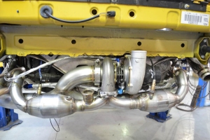 Kit with Oil Fittings and Lines