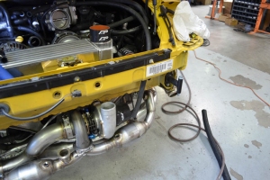 Line Pass Through Engine Bay Tray