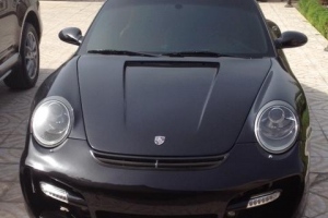 Porsche 997 C4S Cab with NR Auto GT Street Body Kit and Gemballa Style Hood