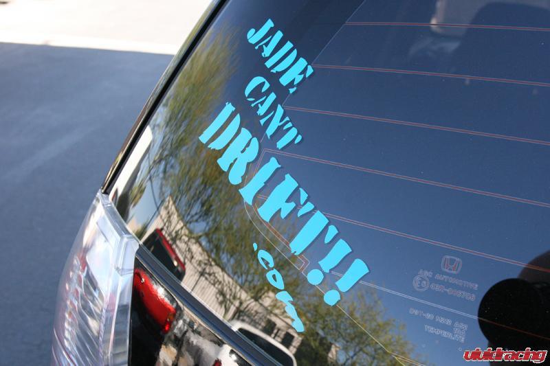 Sean's Honda Fit with Rotiform BLQ 18in Wheels