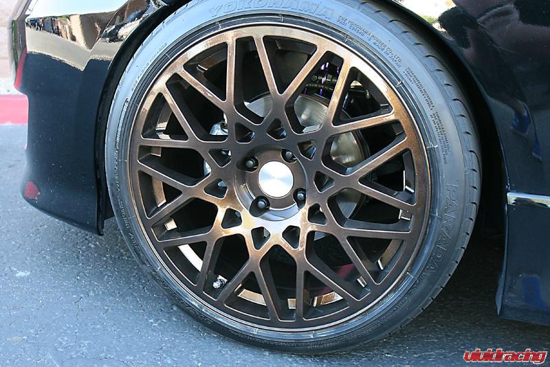 Sean's Honda Fit with Rotiform BLQ 18in Wheels