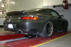 Adam's 996TT with Work VSXX Wheels