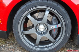 SSR Type C RS Wheels 19x9.5 Gunmetal +45mm Ford Mustang GT