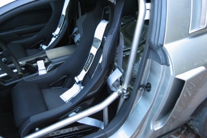 Ford Mustang with Work Wheels