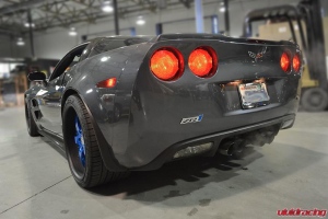 Corvette ZR1 with Status Racing SPA Carbon Seats and IForged Wheels
