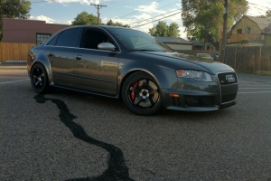 Audi S4 with Advan TCIII Wheels