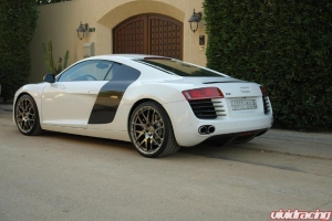 Sameh's Audi R8 with HRE P40 Monoblocks