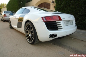 Sameh's Audi R8 with HRE P40 Monoblocks
