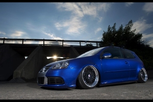 HRE Vintage 501 Wheels VW GTI 18x9 +22mm 18x10 +12mm