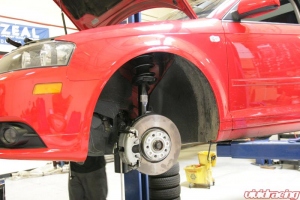 Audi A3 Lowered on H&R with BBS CH Wheels