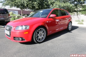 Audi A3 Lowered on H&R with BBS CH Wheels