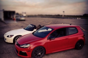 Volkswagen Golf R Lowered with KW Clubsport Coilovers