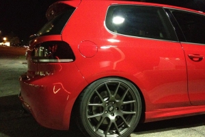 Volkswagen Golf R Lowered with KW Clubsport Coilovers