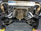 Underneath Picture of Headers and Exhaust