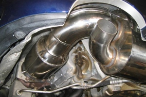 Miltek Exhaust Install.