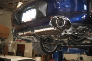 Miltek Exhaust Install.