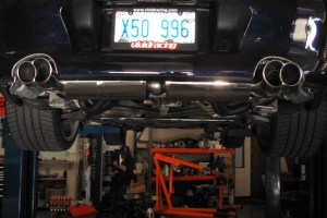 Miltek Exhaust Install.