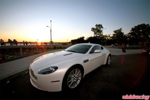 Franks White Aston Martin