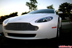 Franks White Aston Martin