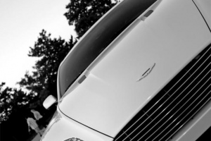 Franks White Aston Martin
