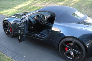 Aston Martin with Quicksilver Exhaust