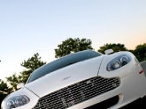 Franks White Aston Martin