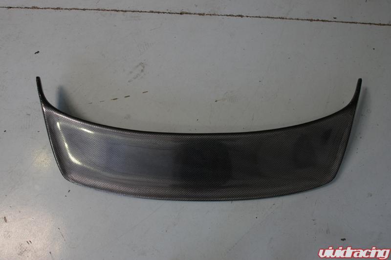 Carbon Fiber Vinyl Wrapped Wing