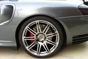 Porsche 996TT Cab with HRE P41 Wheels