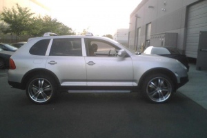 Cayenne with new EXE Empire Wheels