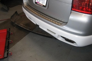 Jubily Kit Being Fitted to Cayenne S