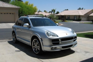 Porsche Cayenne S with Jubily Body Kit